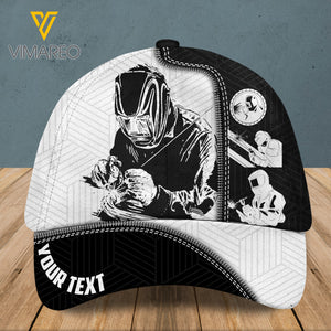 PERSONALIZED WELDER Peaked cap 3D AUG-DT16