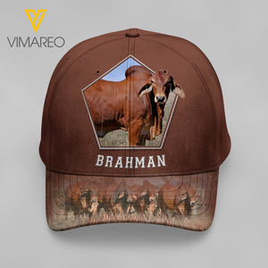 MH BRAHMAN CATTLE Peaked cap 3D FEB-QH26