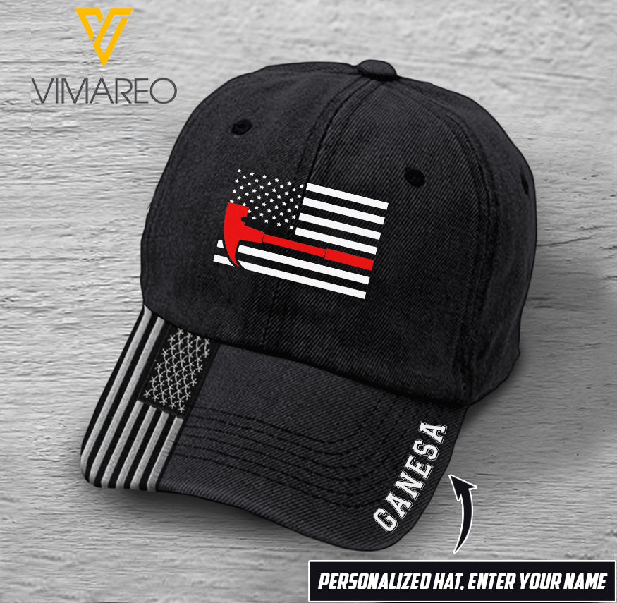 MH PERSONALIZED ROOFER PEAKED CAP 3D FEB-QH25
