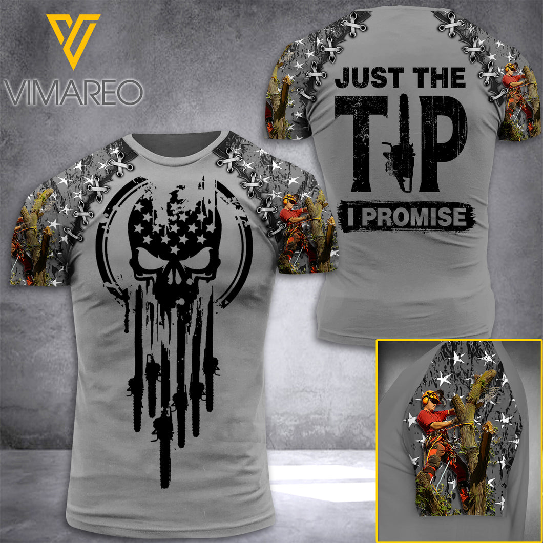 ARBORIST TSHIRT 3D PRINTED JUL-DT28
