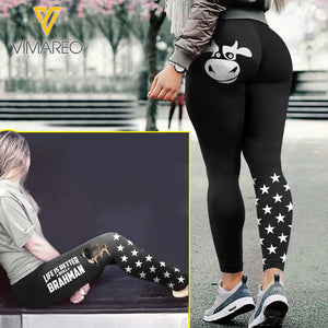 Life Is Better With A Brahman Cattle Legging SEP-MQ20