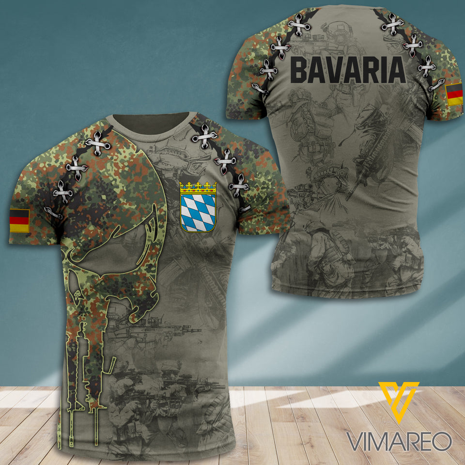 BAVARIA CAMO TSHIRT 3D PRINTED JUE-DT23