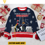 PERSONALIZED TAKEN BY A SMOKIN' HOT ARBORIST WOOL SWEATER + LEGGING DEC-DT01