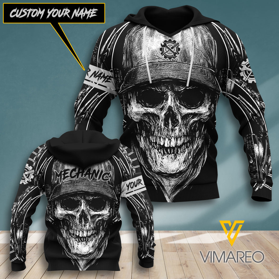 PERSONALIZED MECHANIC HOODIE 3D PRINTED SEP-DT15