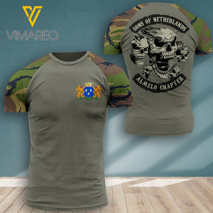 ALMELO NETHERLANDS VETERAN CAMO TSHIRT