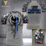 AUSTRALIAN THIN BLUE LINE TSHIRT 3D PRINTED JUL-HQ28