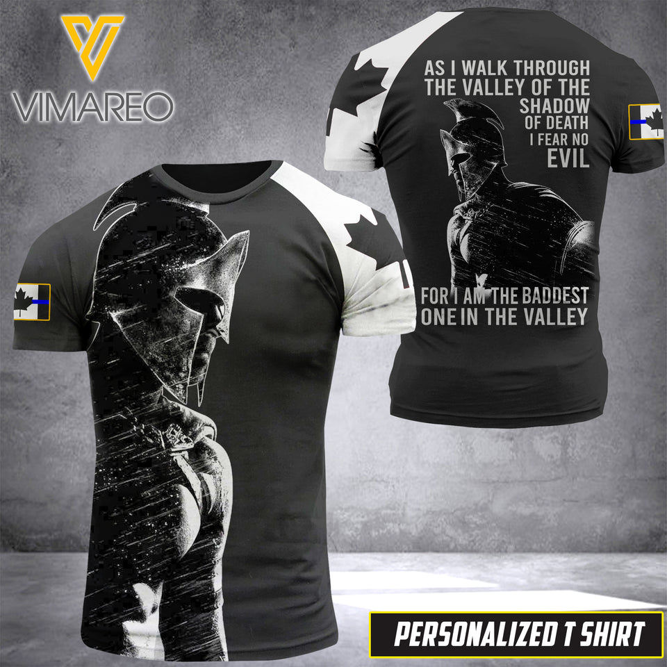 CANADA THIN BLUE LINE TSHIRT PRINTED MAY-MQ06