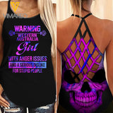 Western Australia Girl Criss-Cross Open Back Camisole Tank Top Legging MAR-DT19 AU