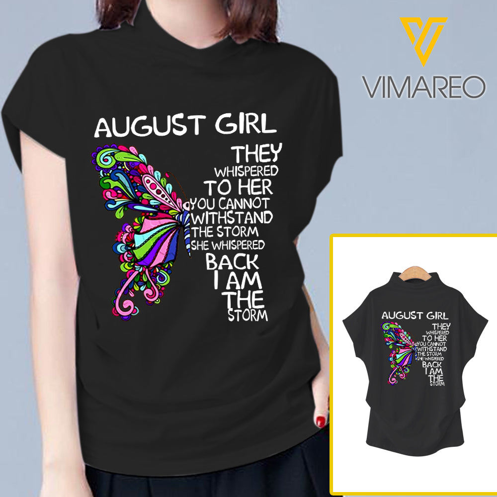 August Girl Turtleneck Short Sleeve Tshirt JUE-MQ08