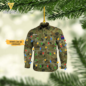 PERSONALIZED AUSTRALIAN ARMY ORNAMENT OCT-MQ13