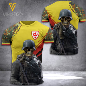 Saale CAMO TSHIRT 3D PRINTED JUL-MQ15