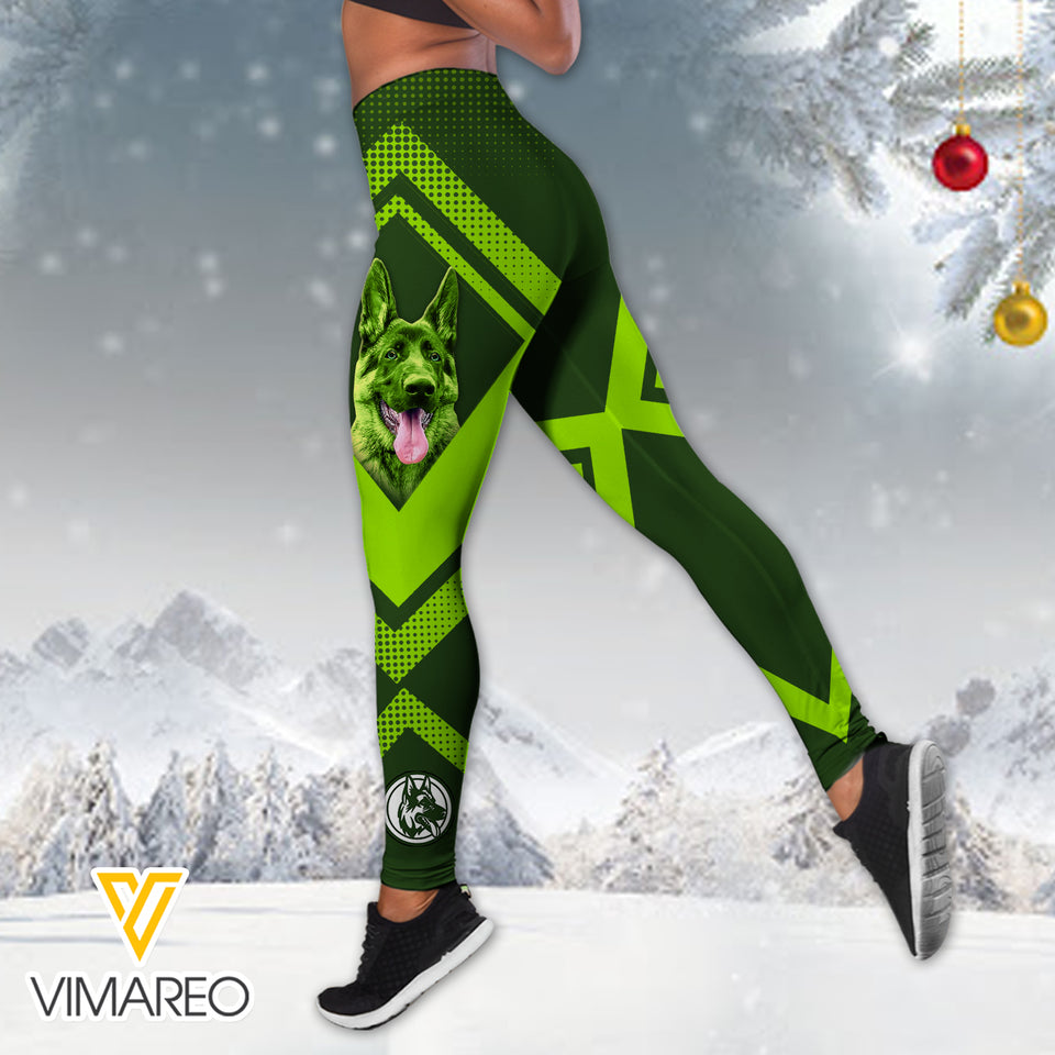 PERSONALIZED German Shepherd DOG COMBO HOODIE + LEGGING PRINTED NOV-MA29