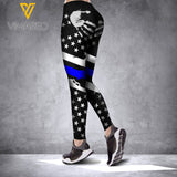 POLICE CRISS-CROSS TANK TOP/LEGGING