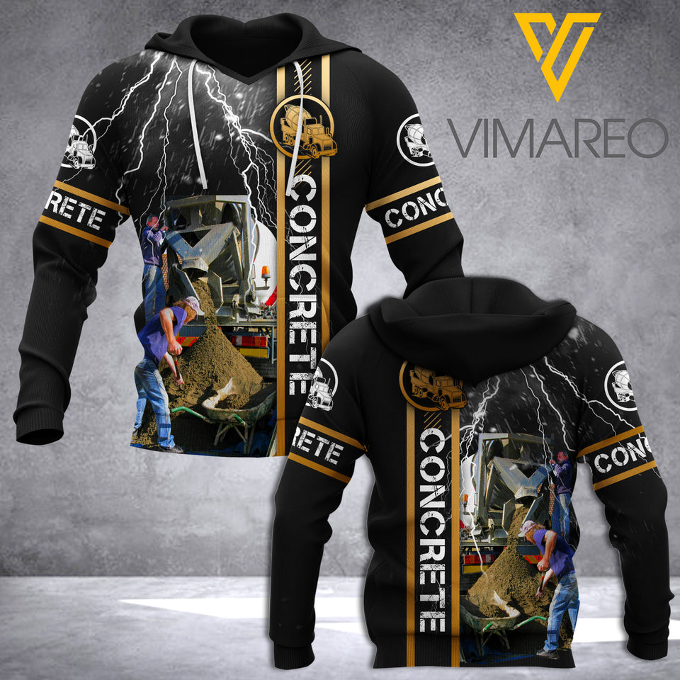 LKH CONCRETE HOODIE 3D PRINTED HVQ2202