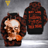 KHMD MAY GIRL THICK THIGHS HOODIE 3D PRINTED 1205