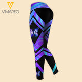 KHMD APRIL GIRL Criss-Cross CHAOTIC Tank Top Legging