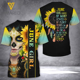 KHMD JUNE GIRL CONTROL T SHIRT 3D PRINTED