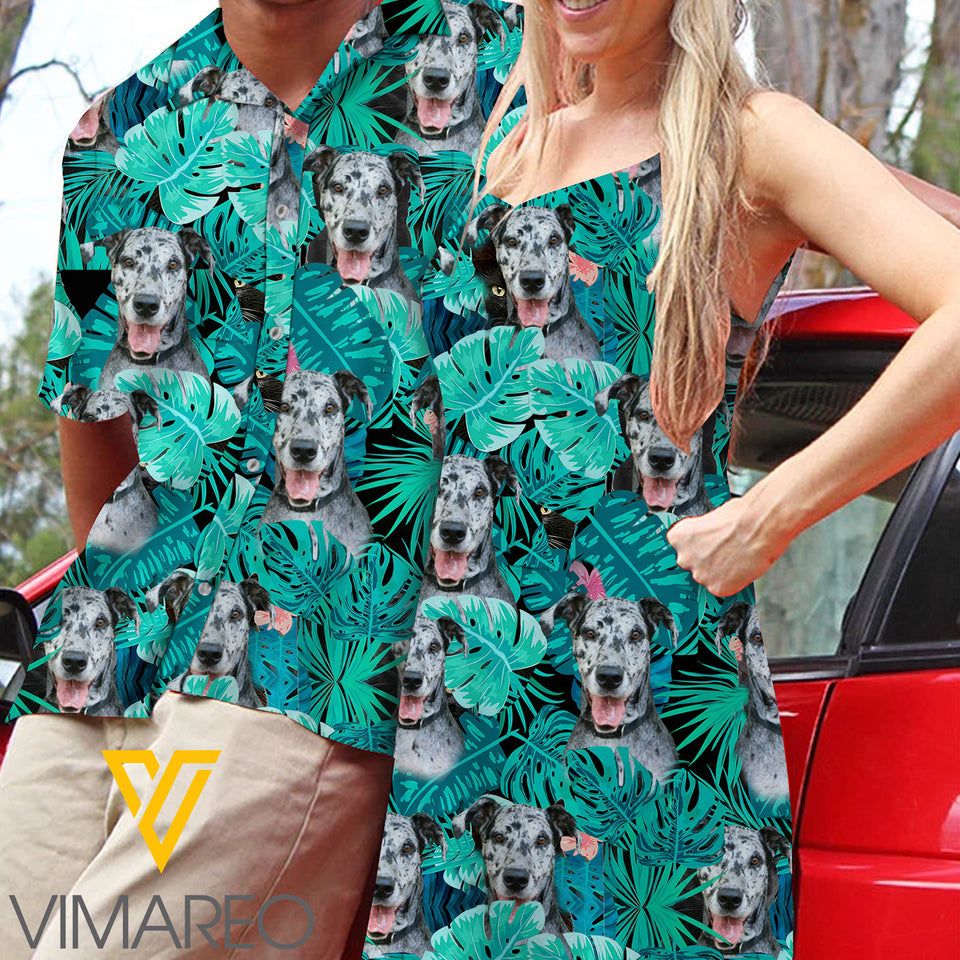 KHMD Dog GREAT DANE Women's Dress / Hawaii 3d printed