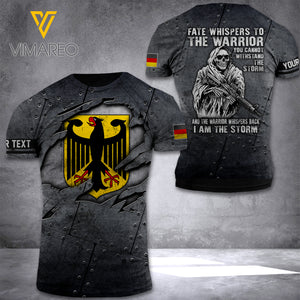 KHMD Customized THE STORM GERMANY 3D Printed Shirt 1405