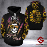 LKH APRIL GIRL CHAOTIC HOODIE 3D PRINTED PDT2602