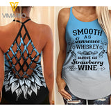 KHMD TENNESSEE Criss-Cross Tank Top 1006