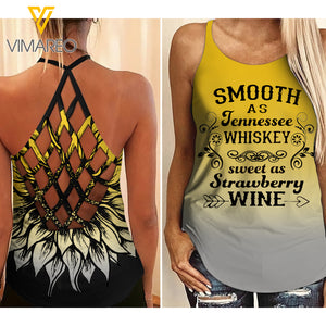 KHMD TENNESSEE Criss-Cross Tank Top 1006
