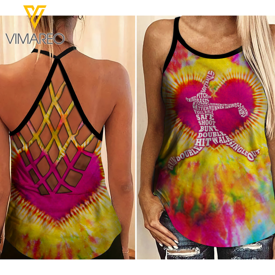 KHMD SOFTBALL Criss-Cross Tank Top 2004