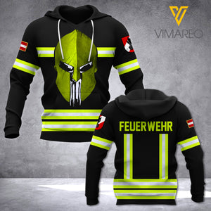 AUSTRIA FIREFIGHTER HOODIE 3D PRINTED APR-HQ29