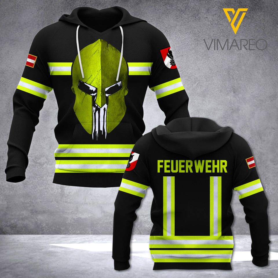 AUSTRIA FIREFIGHTER HOODIE 3D PRINTED APR-HQ29