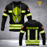 AUSTRIA FIREFIGHTER HOODIE 3D PRINTED APR-HQ29