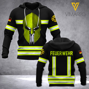 GERMAN FIREFIGHTER HOODIE 3D PRINTED APR-HQ29