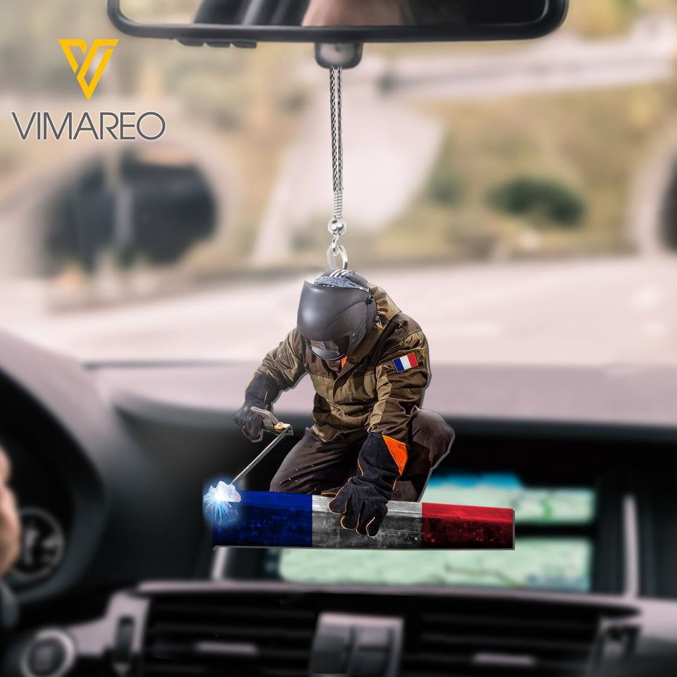 Welder France Car Hanging Ornament