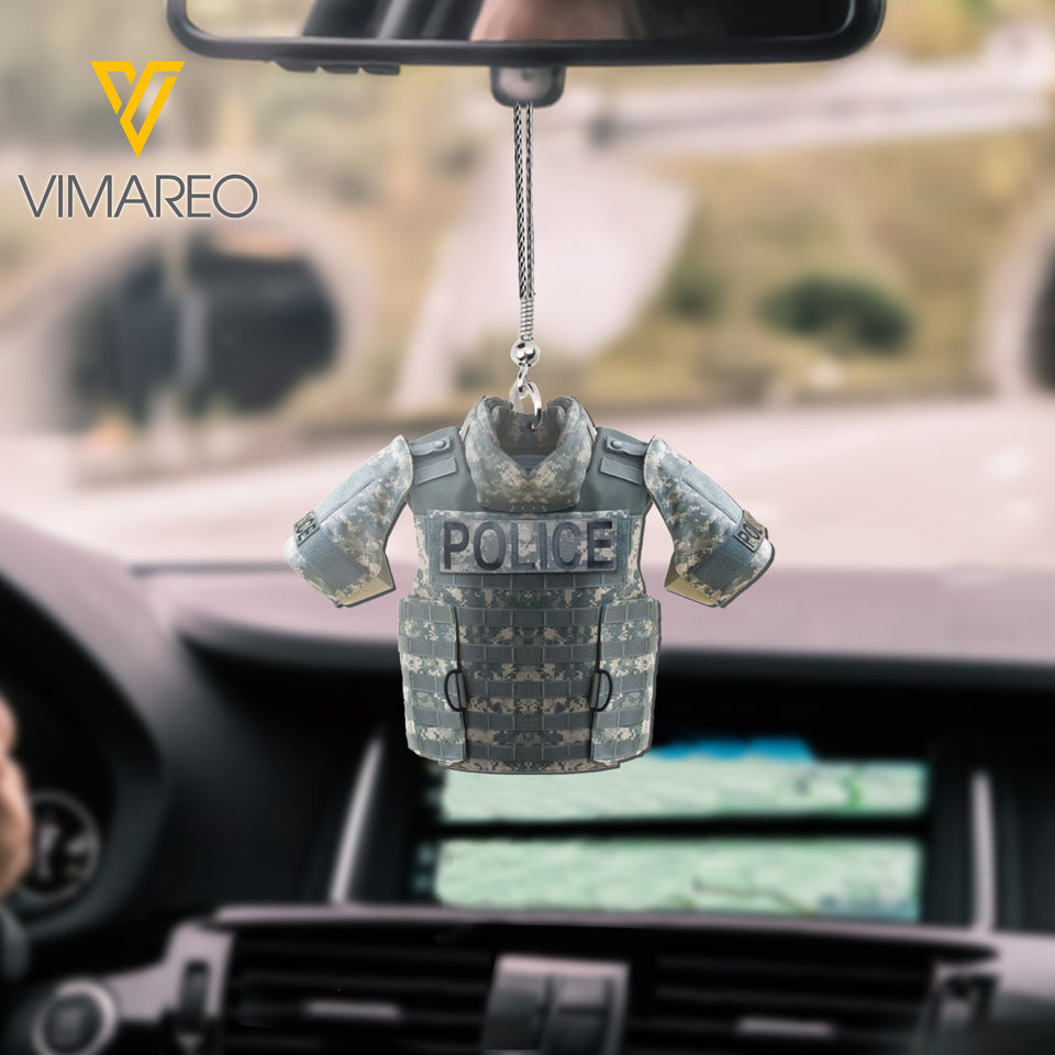 armor police Car Hanging Ornament MTT