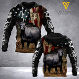ANGUS CATTLE HOODIE 3D PRINTED LC