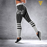 BASEBALL MOM CRISS-CROSS TANK TOP/LEGGING