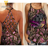 COUNTRY GIRL CRISS-CROSS OPEN BACK CAMISOLE TANK TOP LC