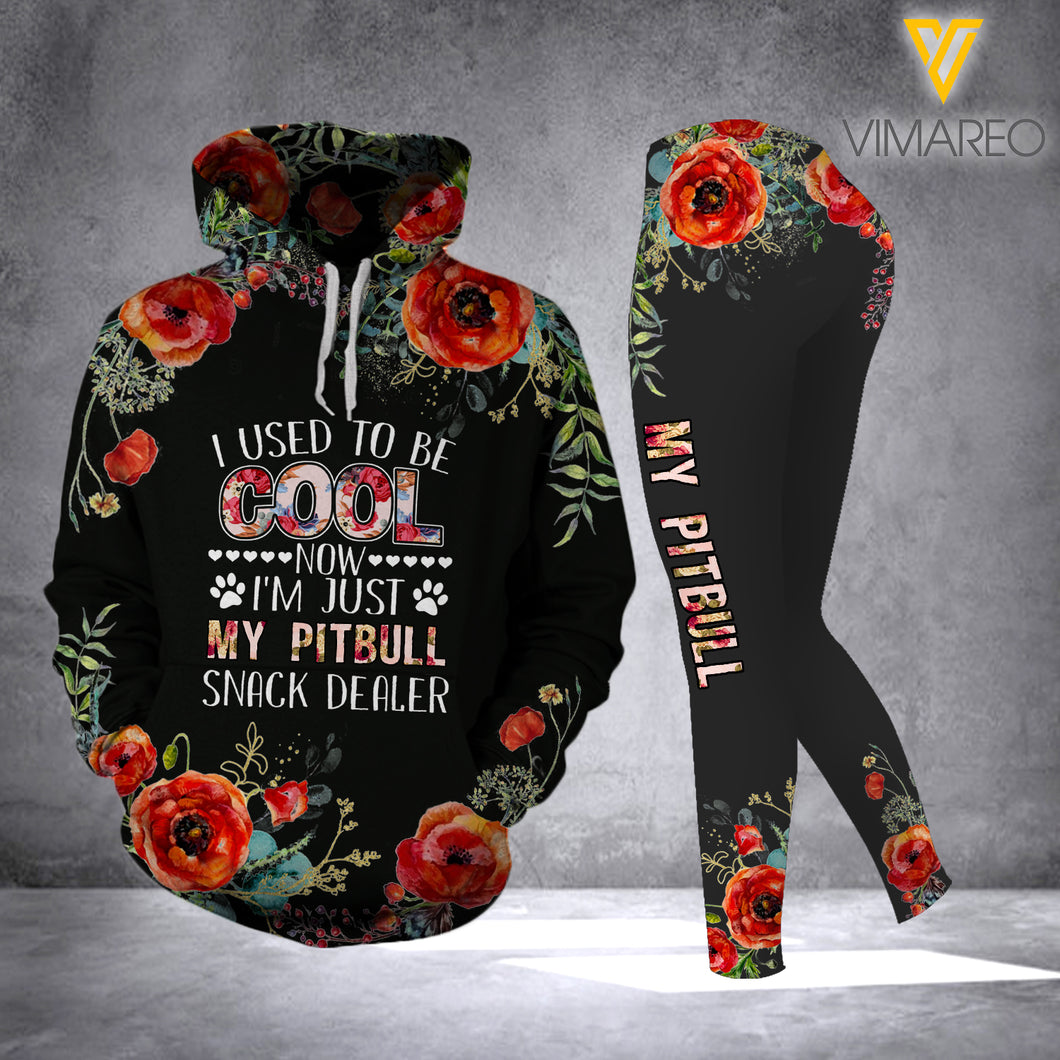 PITBULL DOG HOODIE/LEGGING 3D ALL PRINT