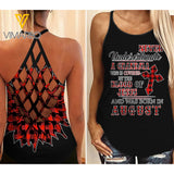 KHMD AUGUST Criss-Cross Tank Top 1406