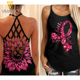 FAITH LOVE HOPE CRISS-CROSS TANK TOP/LEGGING