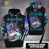 AUGUST GIRL CUSTOMIZE HOODIE 3D PRINTED