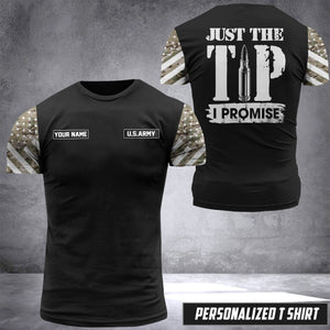 PERSONALIZED US ARMY T-SHIRT