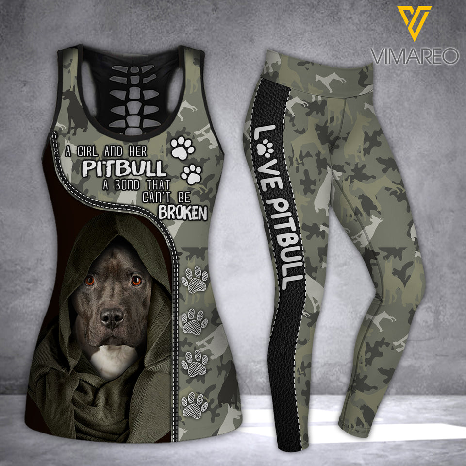 PITBULL DOG TANK+LEGGING 3D PRINTED