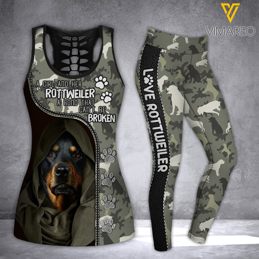 ROTTWEILER DOG TANK+LEGGING 3D PRINTED