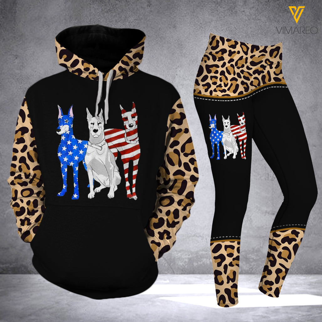 DOBERMAN DOG COMBO TANK+LEGGING 3D PRINTED LC
