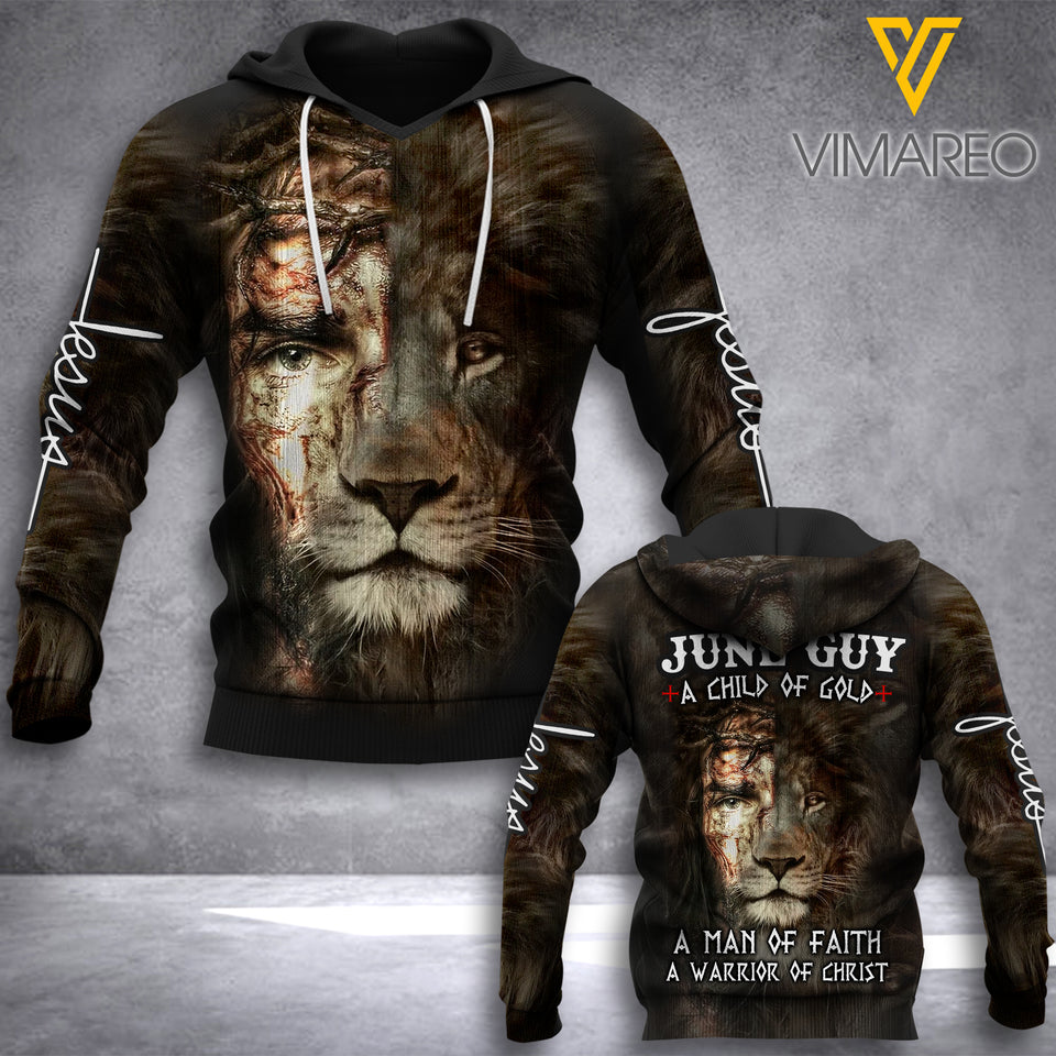 JUNE GUY  HOODIE 3D PRINTED