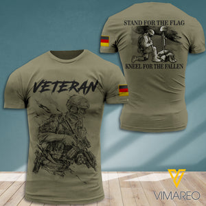 PERSONALIZED GERMANY VETERAN T-SHIRT