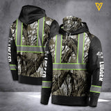 PERSONALIZED LOGGER MASK HOODIE 3D PRINTED LC