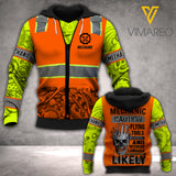 PERSONALIZED MECHANIC HOODIE 3D PRINTED LC