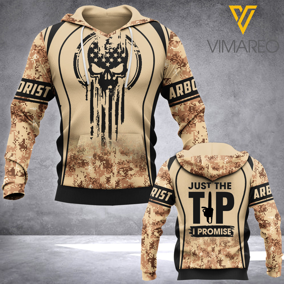 PERSONALIZED ARBORIST CUSTOMIZE HOODIE 3D PRINTED LC