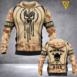 PERSONALIZED IRONWORKER HOODIE 3D PRINTED LC